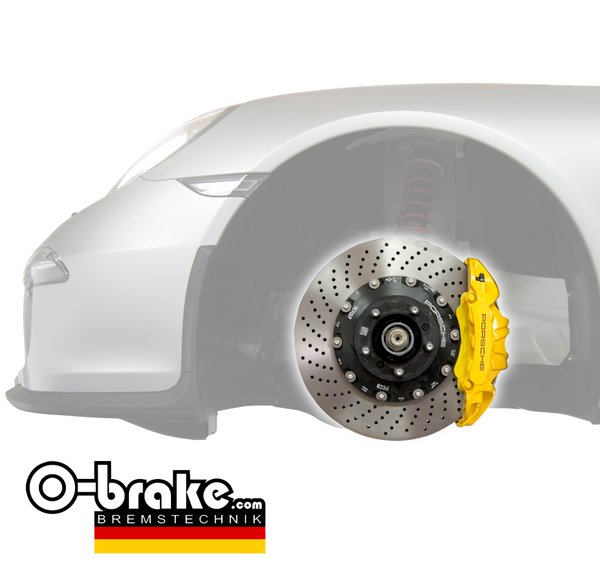 o-brake HTCIC Für Porsche 718 Cayman GTS 4.0 mit serien Ceramic Bremsscheiben