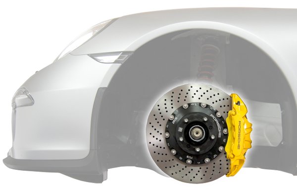 For Porsche 992 GT3 Mk1 with series ceramic brake discs