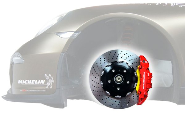 For Porsche 992 GT3 MK1  with series steel brake discs