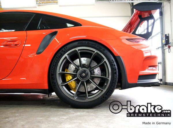 HTCIC Bremsscheiben Kit "Typ wet" für Porsche 991 GT3 MK1 RS - Vorderachse + Hinterachse