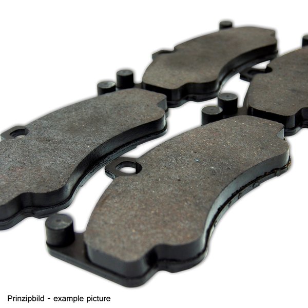 Sport brake pads "type HTCIC black street / sport" for S 65 AMG 6-0 - W/V 221 - front