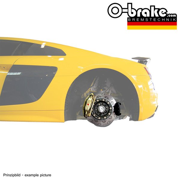HTCIC Bremsscheiben Kit "Typ wet" für Audi R8 V10 - Vorderachse + Hinterachse