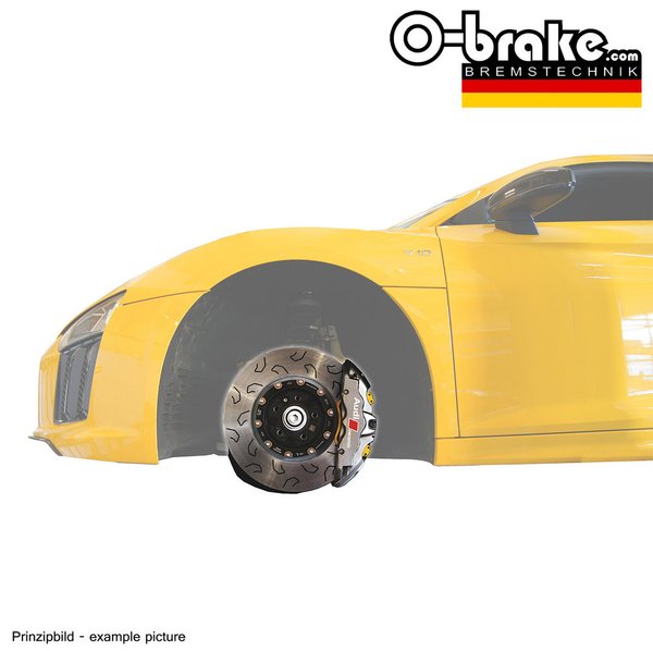 HTCIC Bremsscheiben Kit "Typ wet" UPGRADE 1 für Audi R8 V10 - Vorderachse + Hinterachse