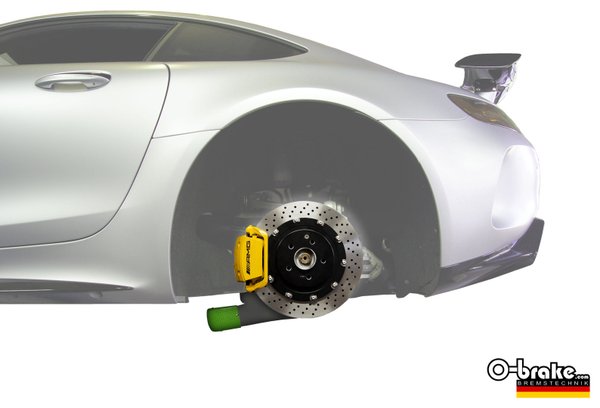 HTCIC sport brake Kit "type drilled" Upgrade 2 for AMG GT C 4-0 - C190 - front + rear