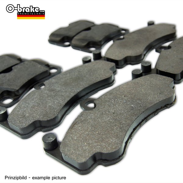 o-brake.com brake pads black bremsklötze schwarz